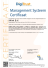 Certificaat voor Management Systeem van iWink B.V. volgens NEN-EN-ISO/IEC 27001:2023/A1:2024.